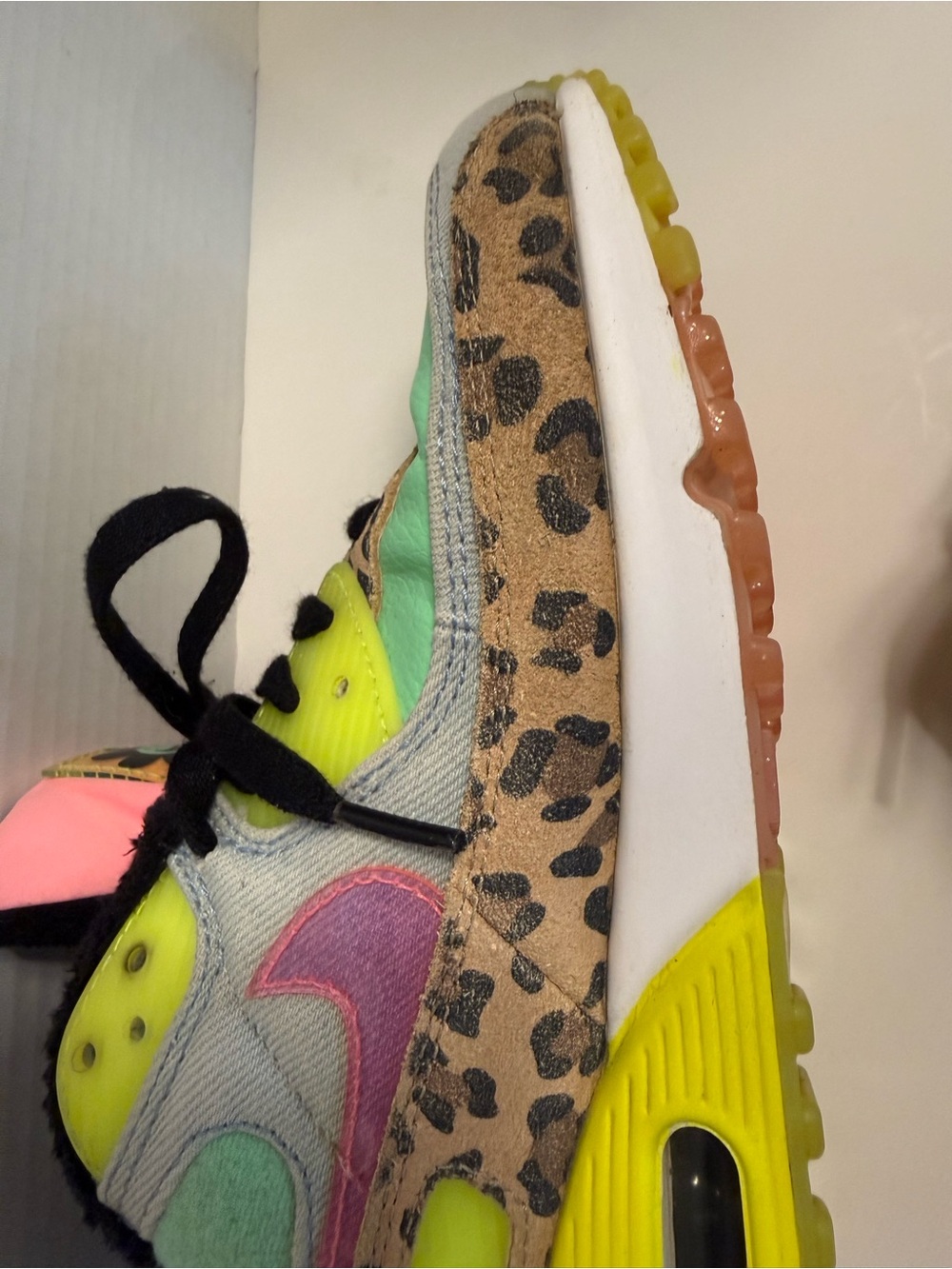 Nike Air Max 90 LX Illusion Dancefloor Green Women's Size 10.5 CW3499-300 - Picture 15 of 16